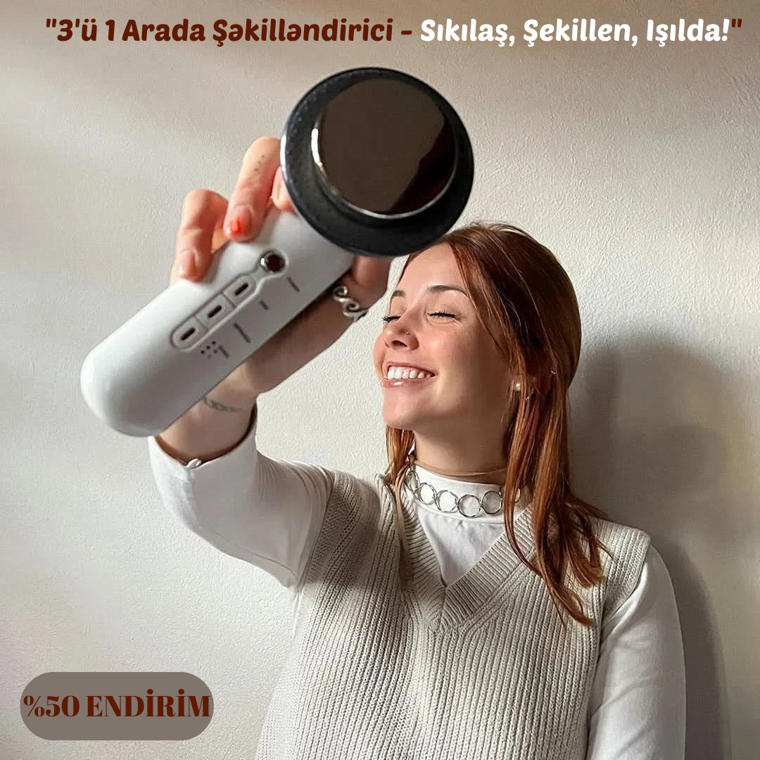 Formflex&Blumin Cihazı: Tək Cihaz, Üç Təsir! Sıxlaşdırın, Formaya salın, Parıldadın!