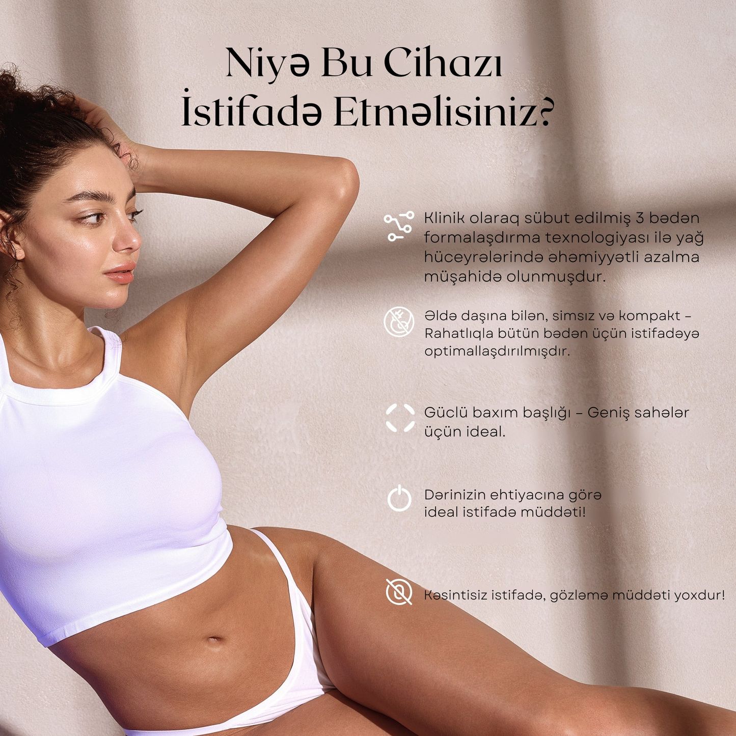 Formflex&Blumin Cihazı: Tək Cihaz, Üç Təsir! Sıxlaşdırın, Formaya salın, Parıldadın!